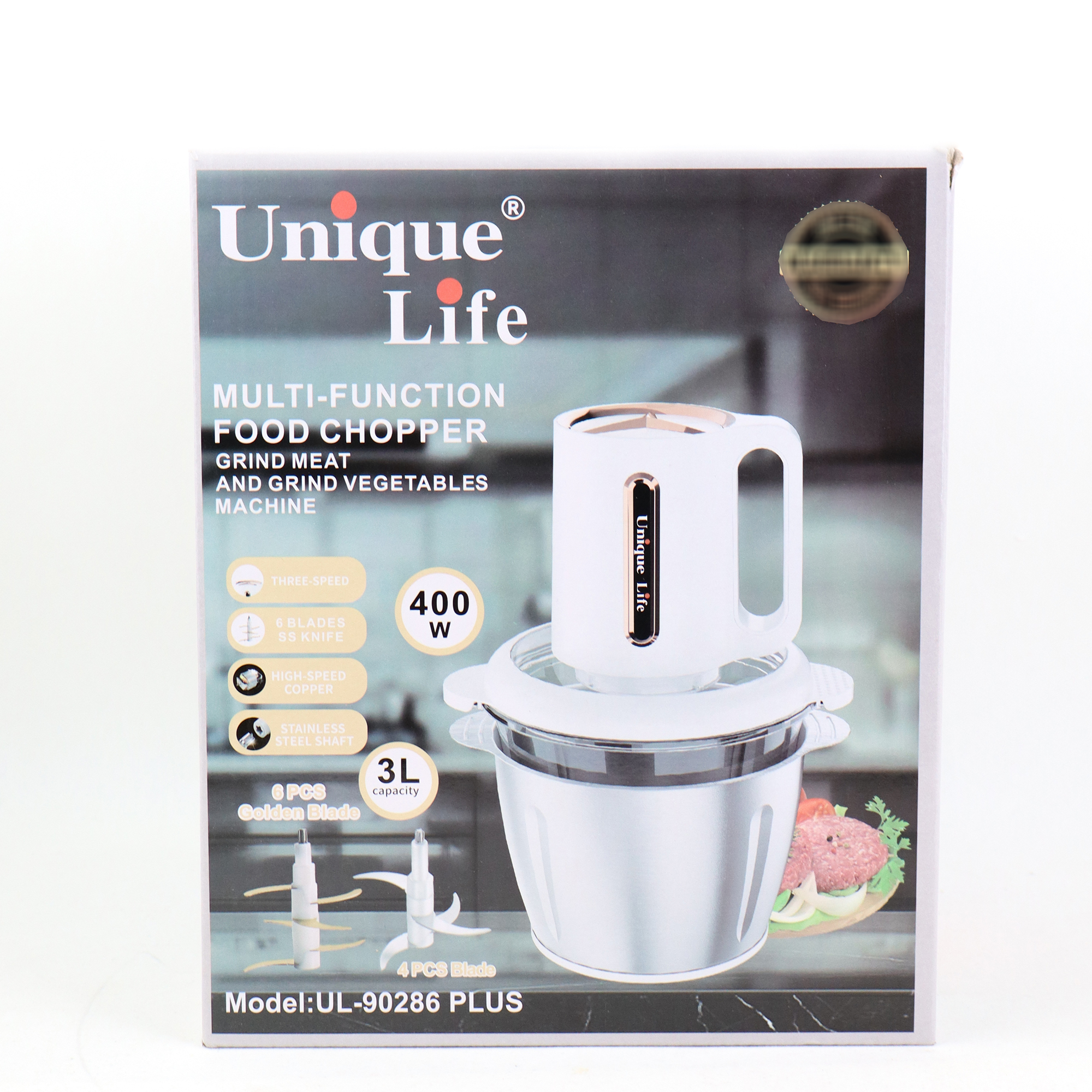 خردکن یونیک لایف مدل UL-90286 PLUS