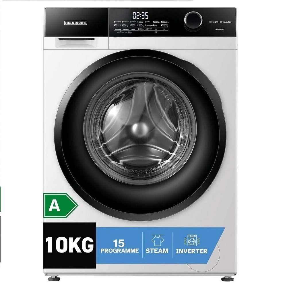 ماشین لباسشویی 10 کیلوگرم اتوماتیک هنریچ مدل HWM6110