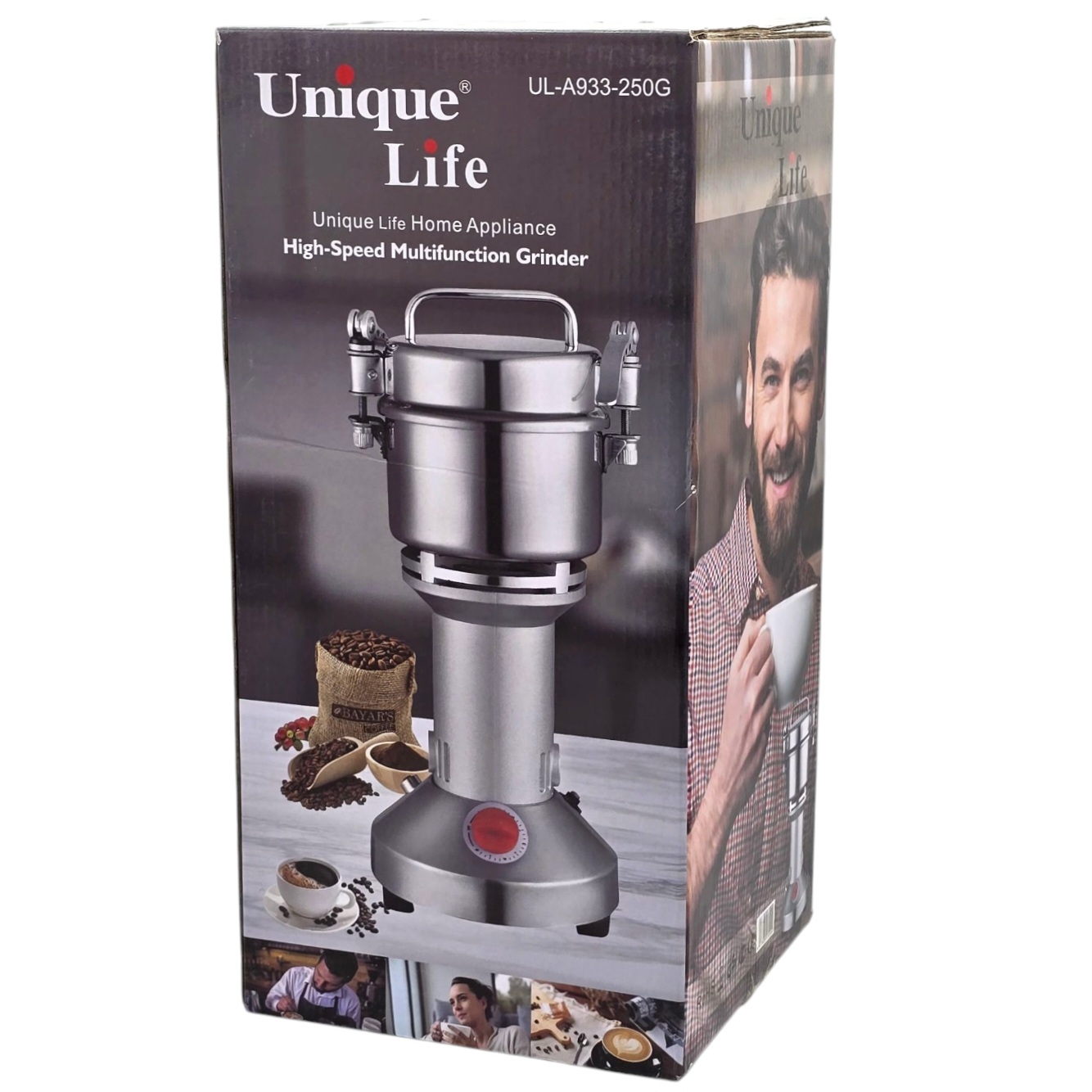 آسیاب صنعتی یونیک لایف مدل UL-A933-250G