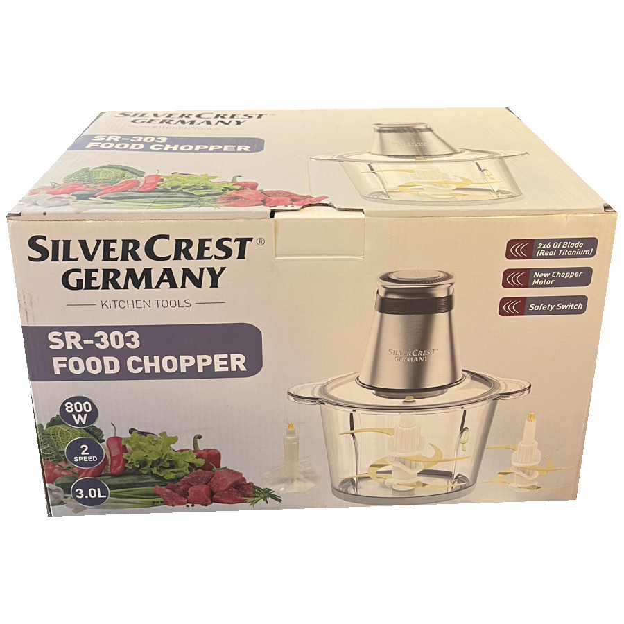 خردکن سیلورکرست مدل 6 تیغه گلد دو کاسه