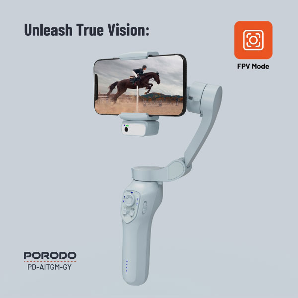 گیمبال هوشمند پرودو مدل AI Tracker P7C Pro Plus