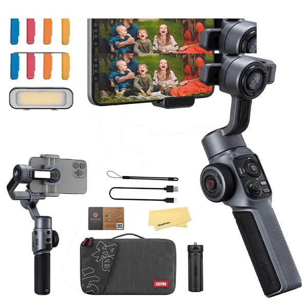 گیمبال ژیون مدل SMOOTH-5S GRAY COMBO