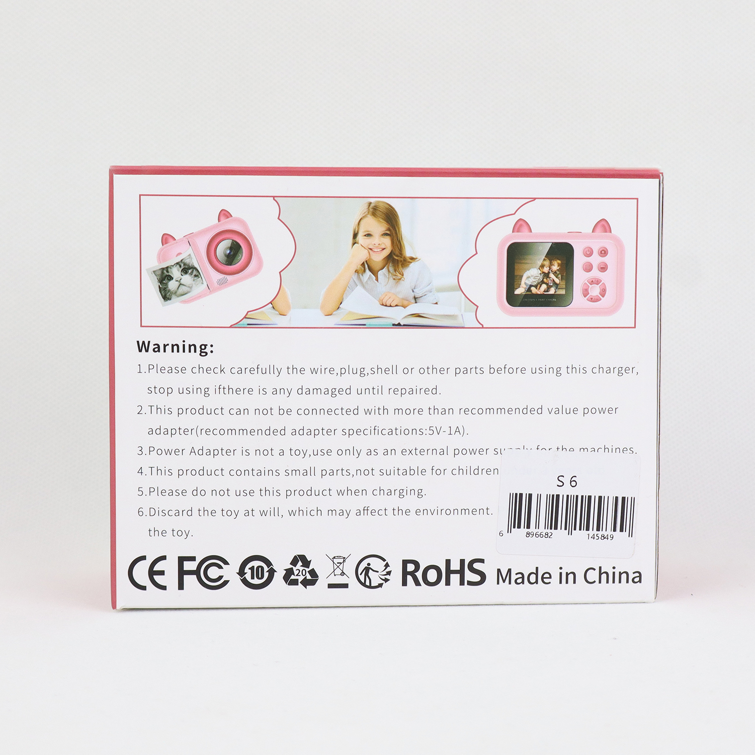 دوربین عکاسی چاپ سریع مدل Kids