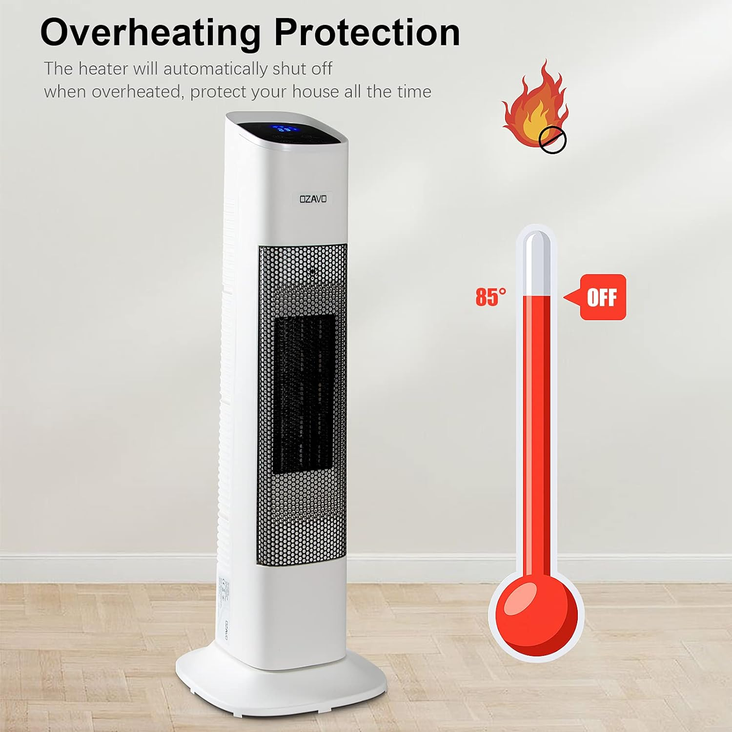 فن هیتر اوزاو مدل  npt-20zl6r