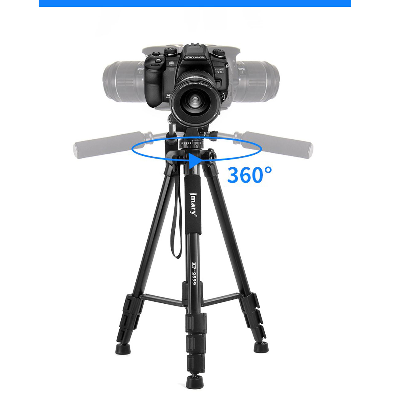 سه پایه دوربین جی ماری مدل KP-2599-T