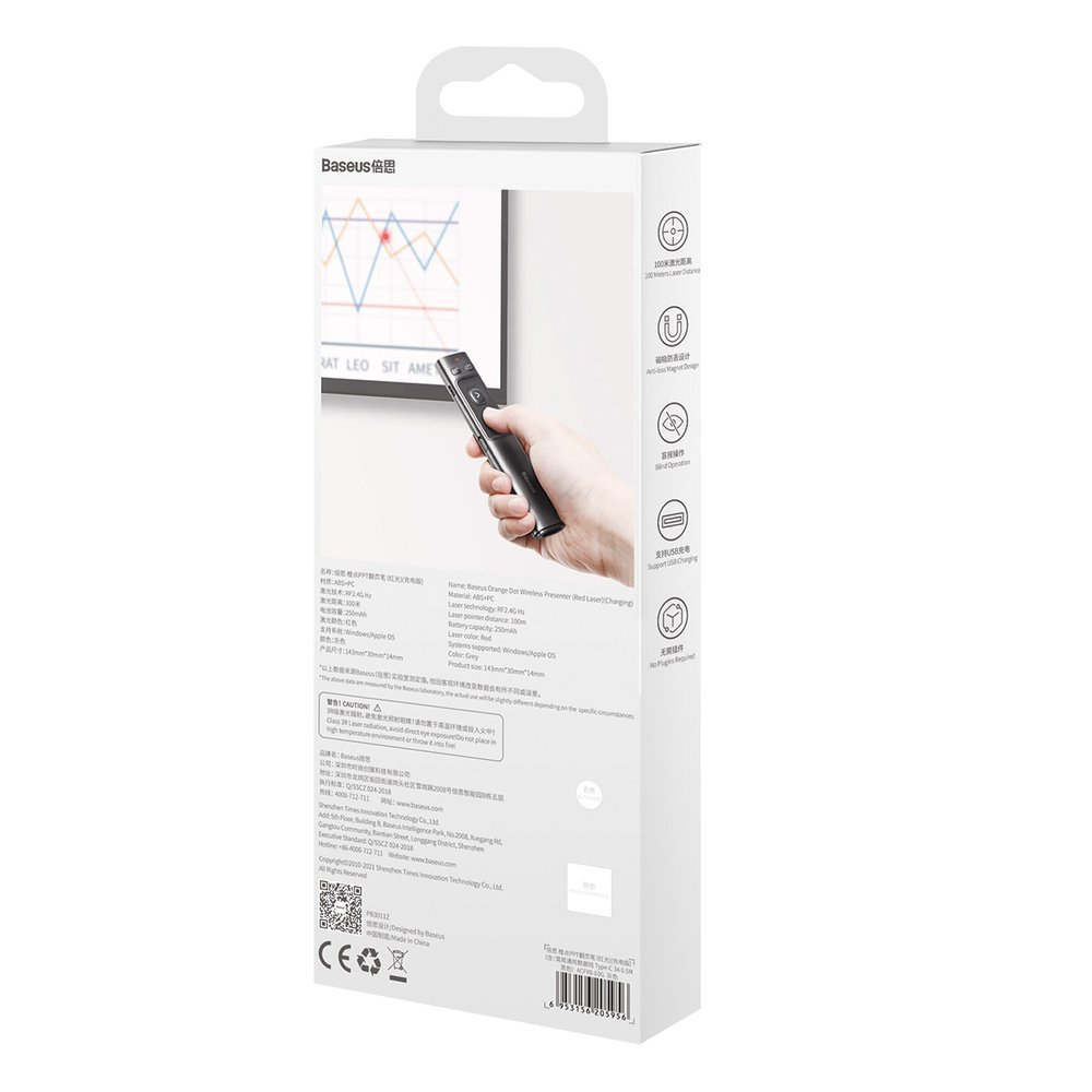 پرزنتر بی سیم باسئوس مدل WKCD000013