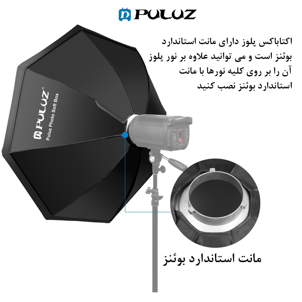 نور ثابت ال ای دی پلوز مدل Dual Color Temperature 150W