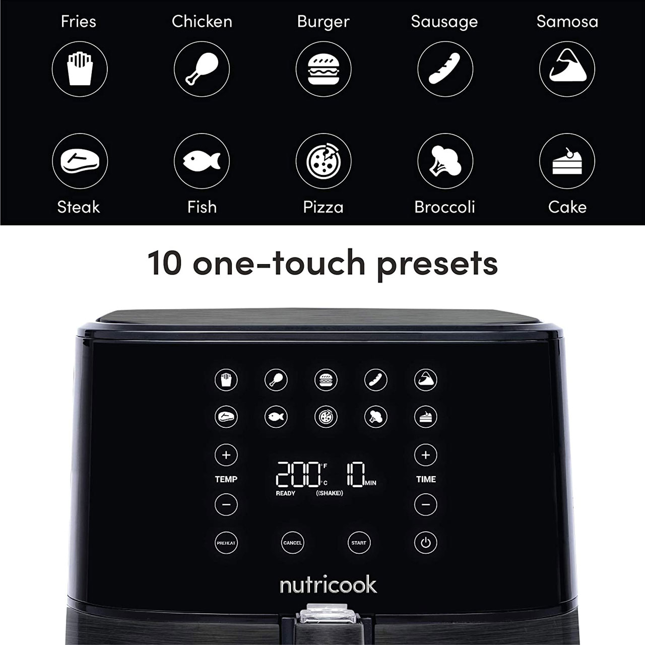 سرخ کن بدون روغن نوتریکوک مدل AF205