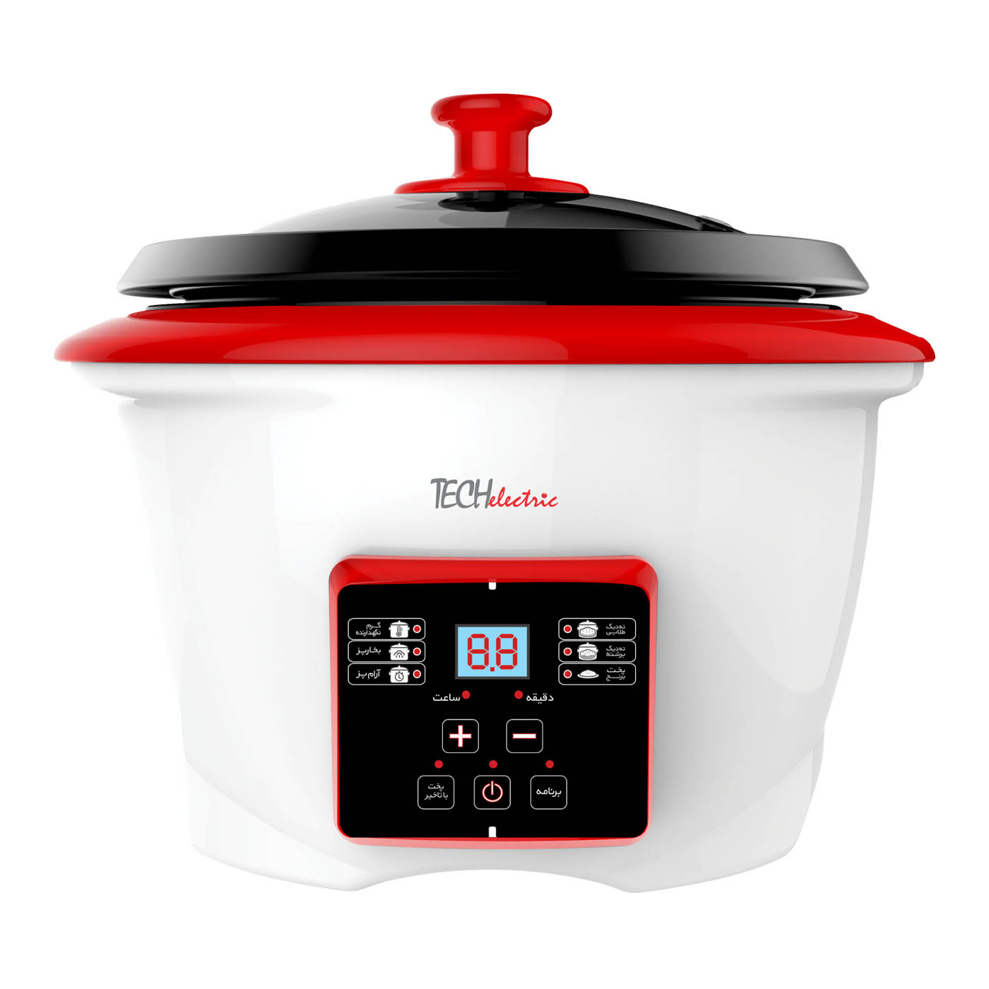 پلوپز 6 نفره تک الکتریک مدل MC1108-18WB