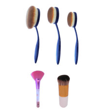 ست برس آرایشی مدل 0075 بسته 5 عددی