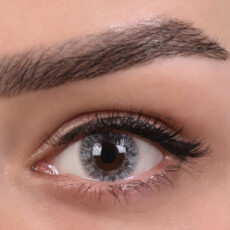 لنز چشم هرا کد 1903 رنگ طوسی متوسط رگه دار