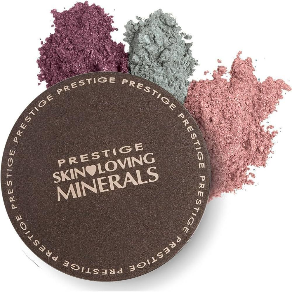 سایه چشم 3 رنگ پودری پرستیژ مدل TRIOS MINERAL شماره MET-06