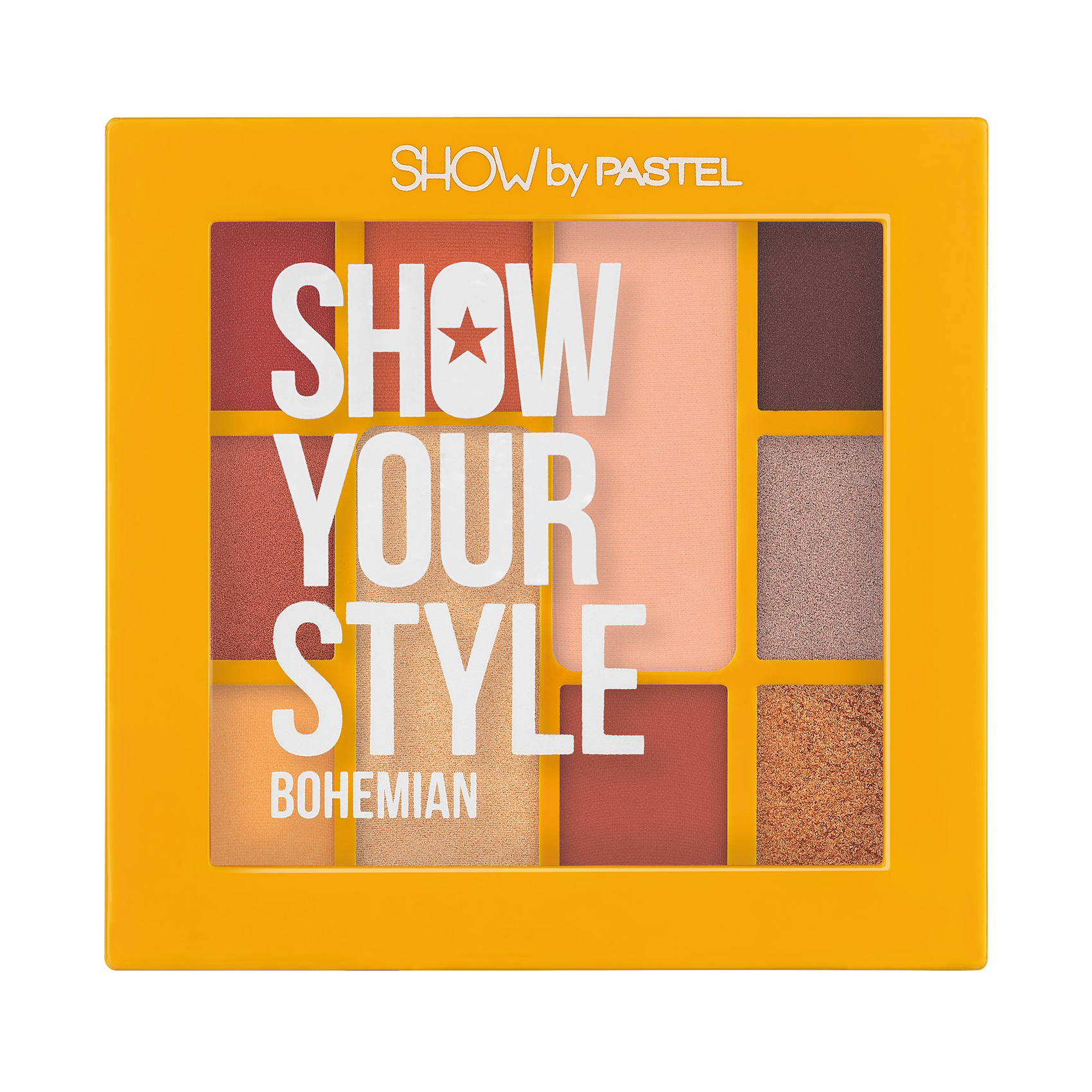 پالت سایه چشم پاستل مدل BOHEMIAN
