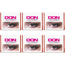 چسب مژه مصنوعی دان مدل EG-7HD وزن 7 گرم مجموعه 6 عددی