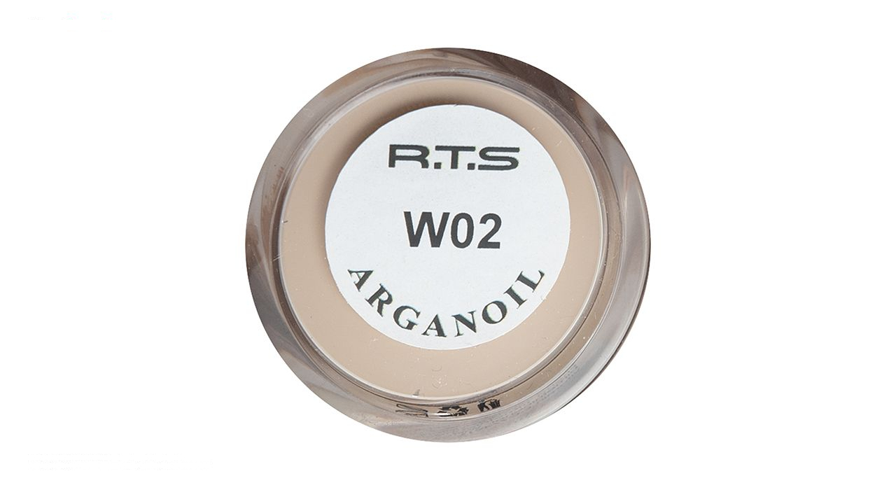 کرم پودر آر تی اس شماره W02 حجم 30 میلی لیتر