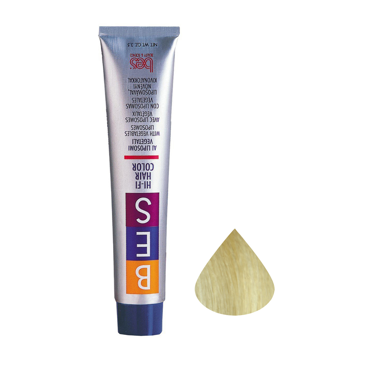 رنگ مو بس شماره 10.13 حجم 100 میلی لیتر رنگ بلوند زیتونی پلاتینه