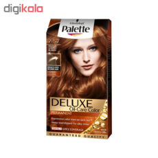 کیت رنگ مو پلت سری DELUXE شماره 57-7 حجم 50 میلی لیتر رنگ مسی