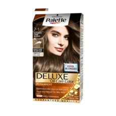 کیت رنگ مو پلت سری DELUXE شماره 1-7 حجم 50 میلی لیتر رنگ بلوند دودی