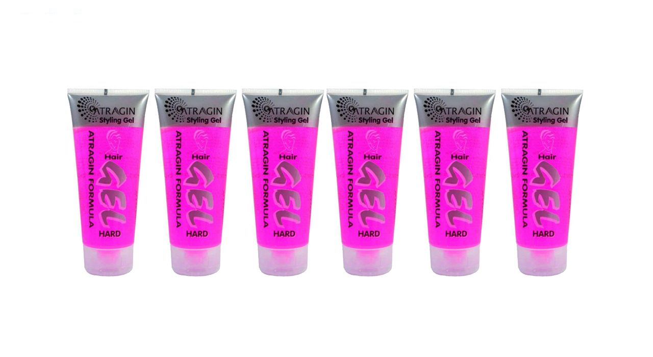ژل مو عطر آگین مدل Hard حجم 200 میلی لیتر مجموعه 6 عددی