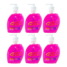 ژل حالت دهنده مو عطرآگین مدل Hard6 حجم 280 میلی لیتر مجموعه 6 عددی