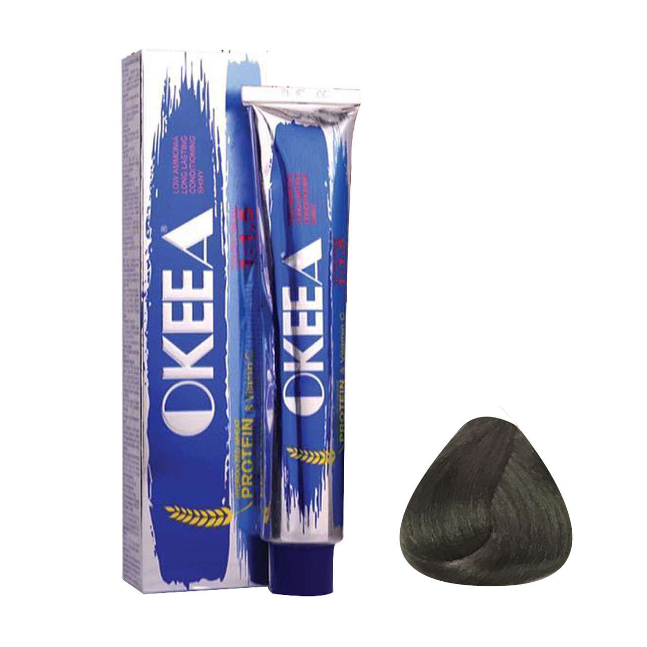 رنگ مو اکیا شماره 7.2 حجم 100 میلی لیتر رنگ بلوند دودی متوسط