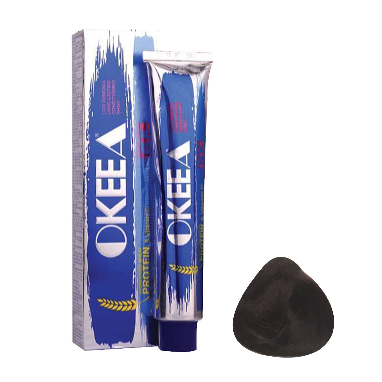 رنگ مو اکیا شماره 5.22 حجم 100 میلی لیتر رنگ شرابی متوسط