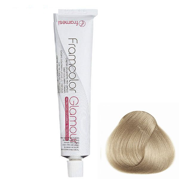 رنگ مو فرامسی مدل glamour شماره 12.31 حجم 100 میلی لیتر رنگ بژ خیلی روشن