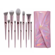 ست برس آرایشی طرح هولوگرام بسته 10 عددی