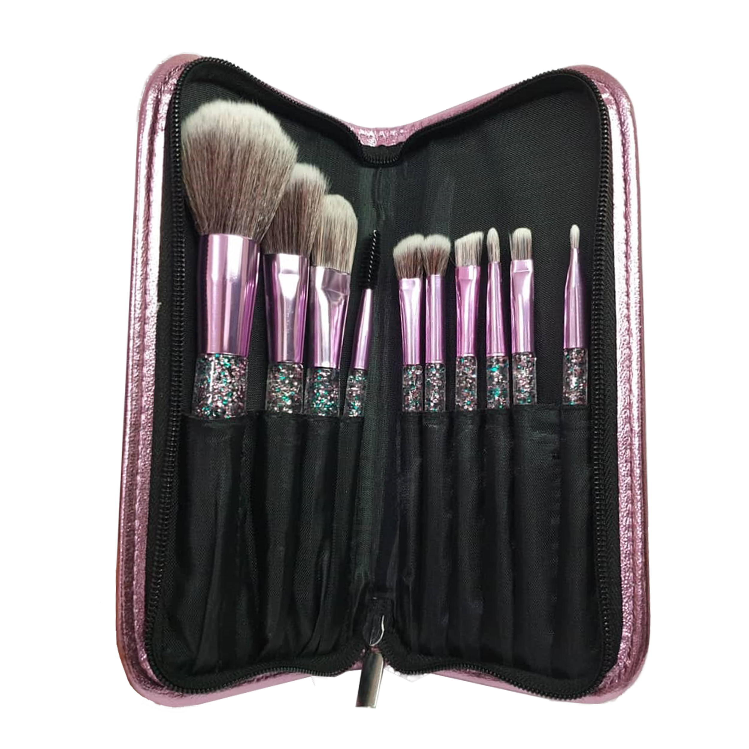 ست برس آرایشی مدل pm-ak بسته 10 عددی