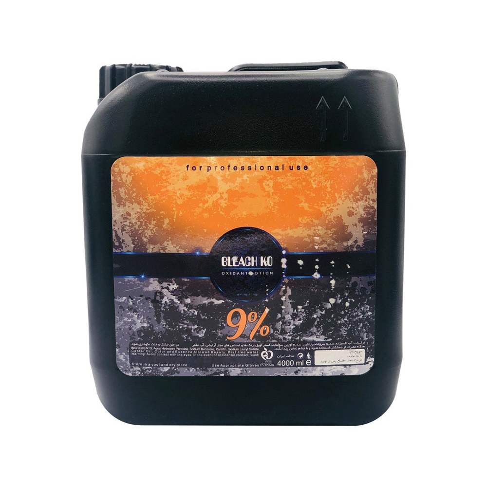 اکسیدان بلیچ کو مدل 30ٰVOl نه درصدی حجم 4000 میلی لیتر