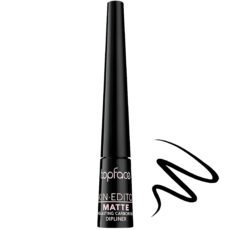 خط چشم تاپ فیس مدل MATTE CARBON BLACK شماره 1