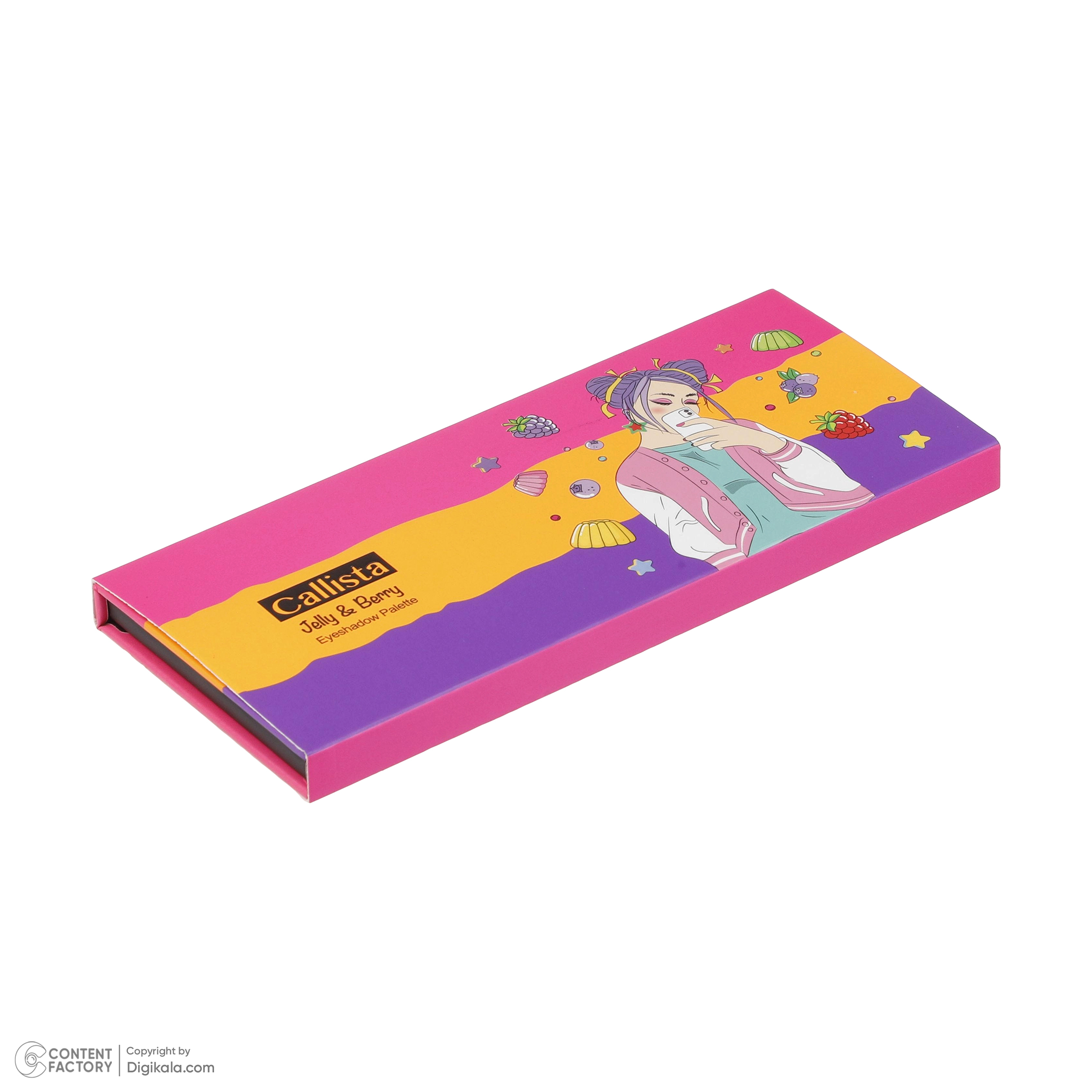پالت سایه چشم کالیستا مدل jelly-berry