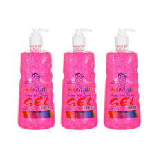 ژل حالت دهنده مو عطرآگین مدل HARD حجم 750 میلی لیتر مجموعه 3 عددی