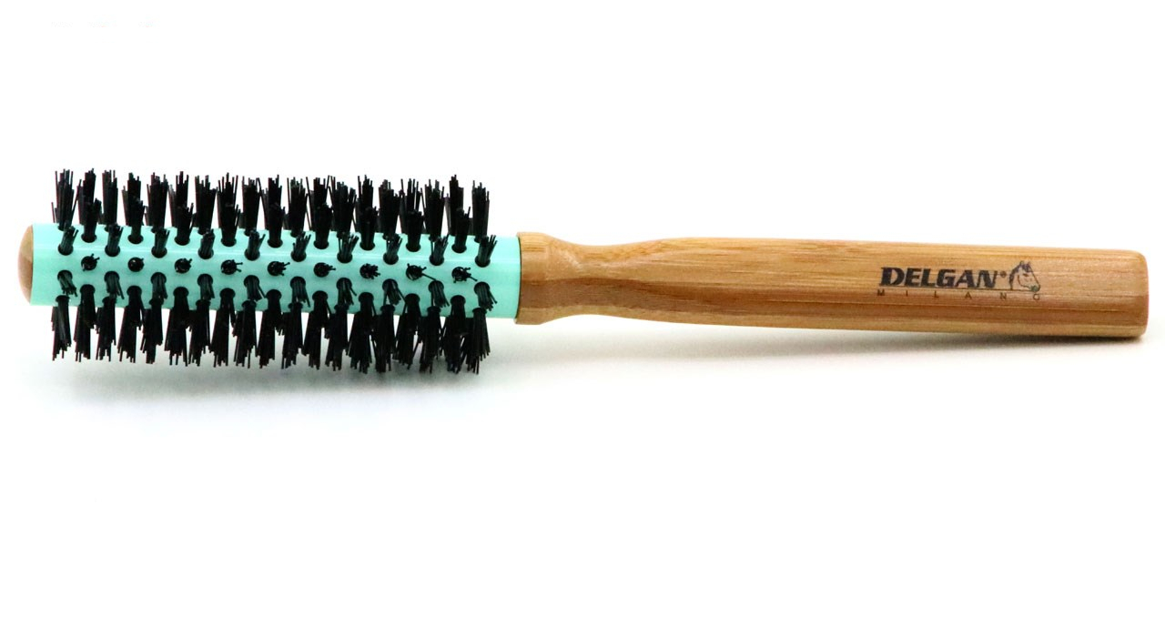 برس گرد حرارتی دسته بامبو سایز 40، 53، 63 و 73 میلی متری دلگان مدل W02-000001 بسته 4 عددی