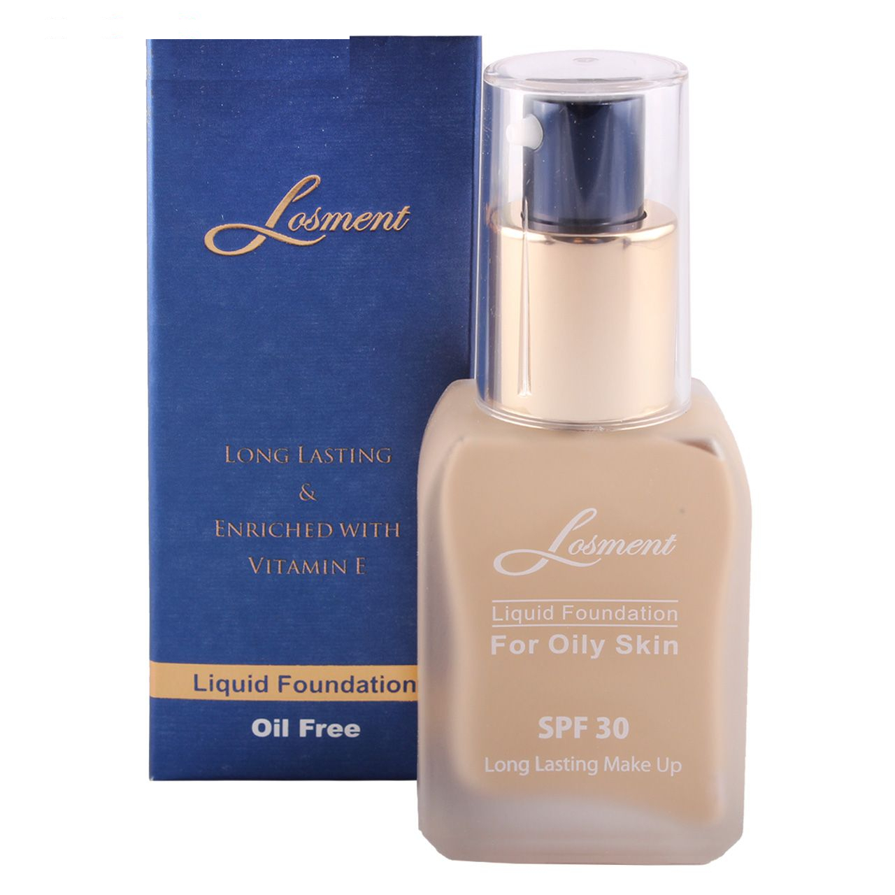 کرم پودر فاقد چربی لوسمنت با SPF30 شماره L211 حجم 30 میلی لیتر