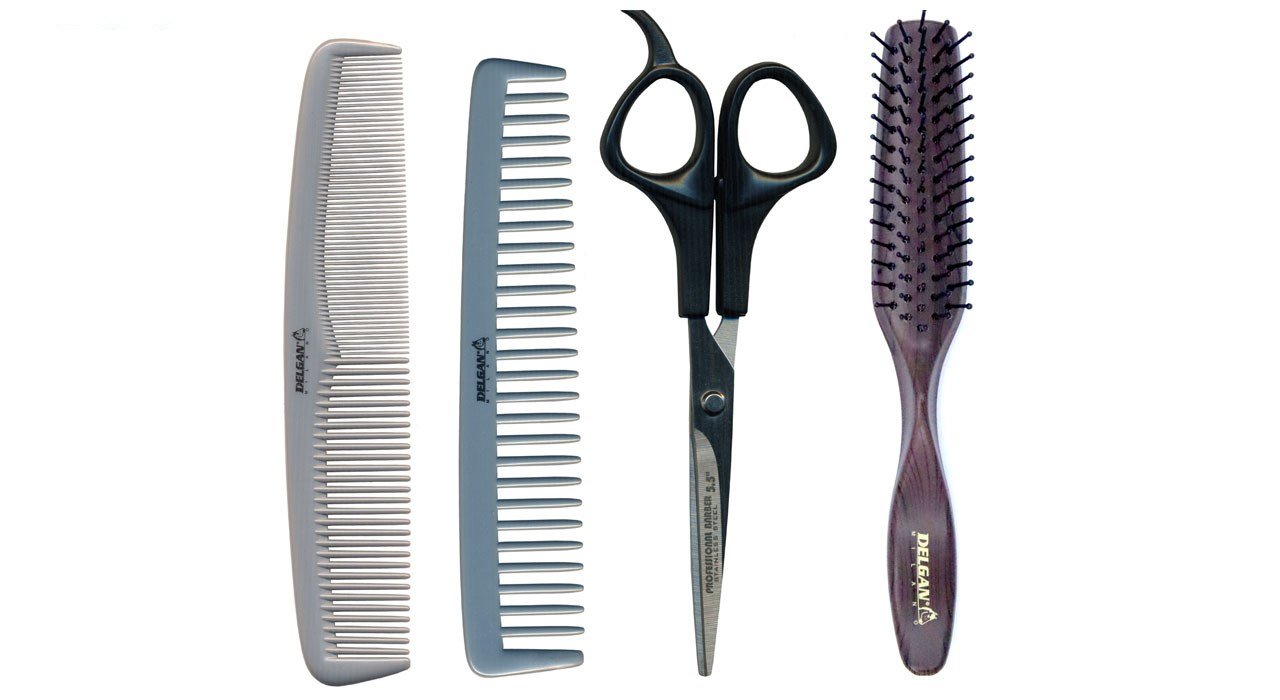 ست آرایشگاهی دلگان مدل KHZ-0001 مجموعه 4 عددی