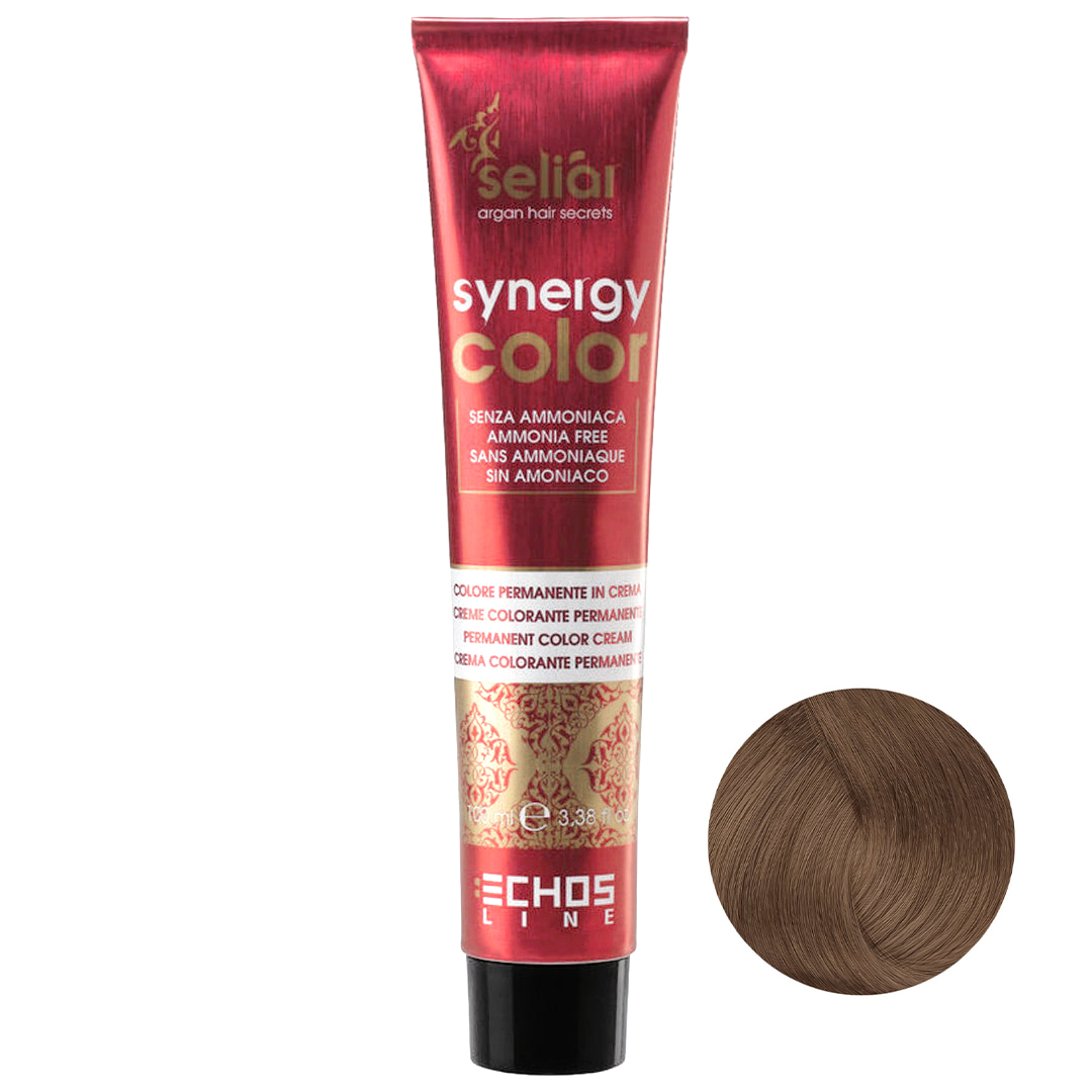 رنگ مو اچ اس لاین شماره 6.3 حجم 100 میلی لیتر رنگ بلوند طلایی تیره