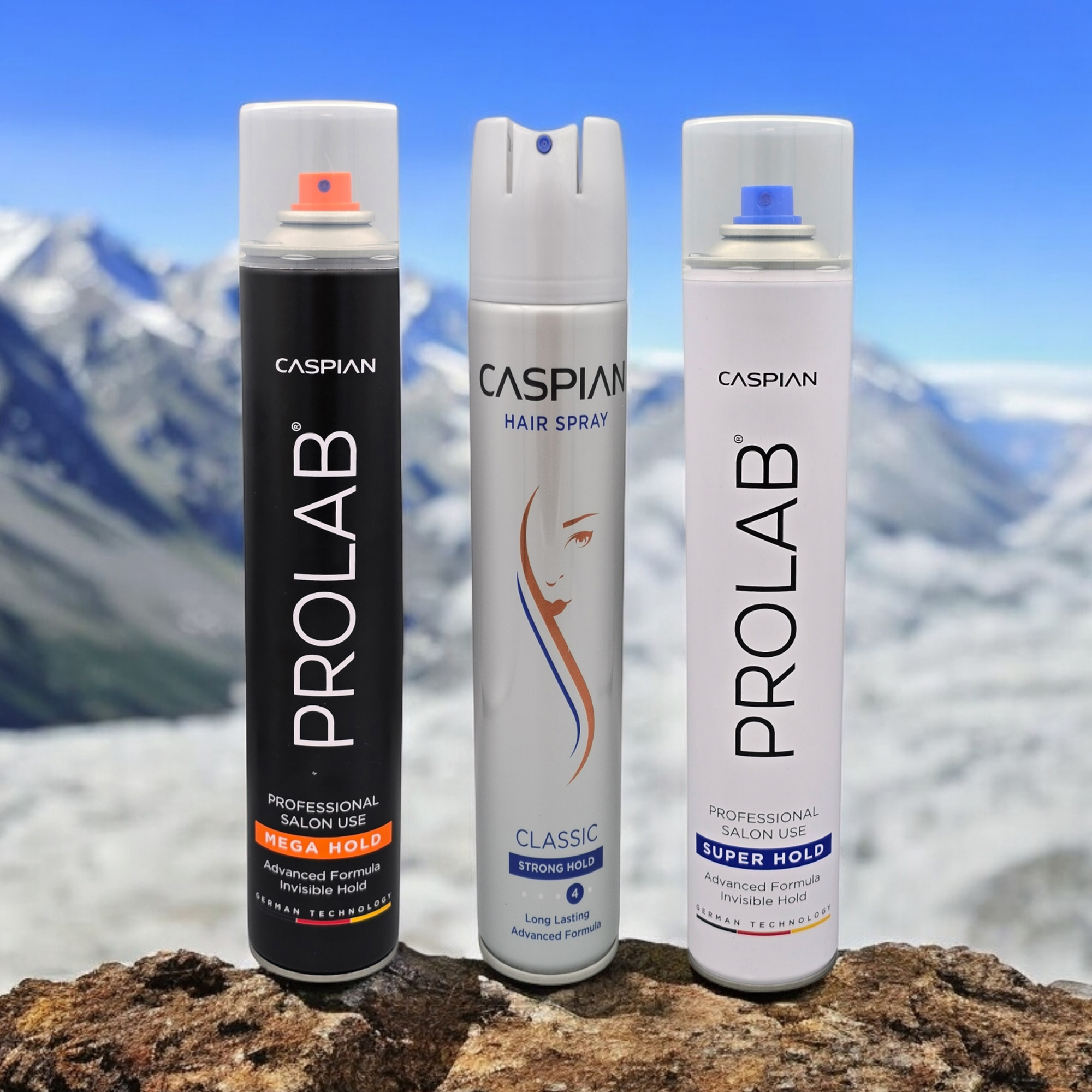 اسپری مو کاسپین مدل Classic Prolab حجم 500 میلی لیتر  بسته 3 عددی