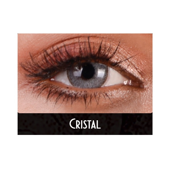 لنز چشم فلش مدل ویال رنگ طوسی روشن