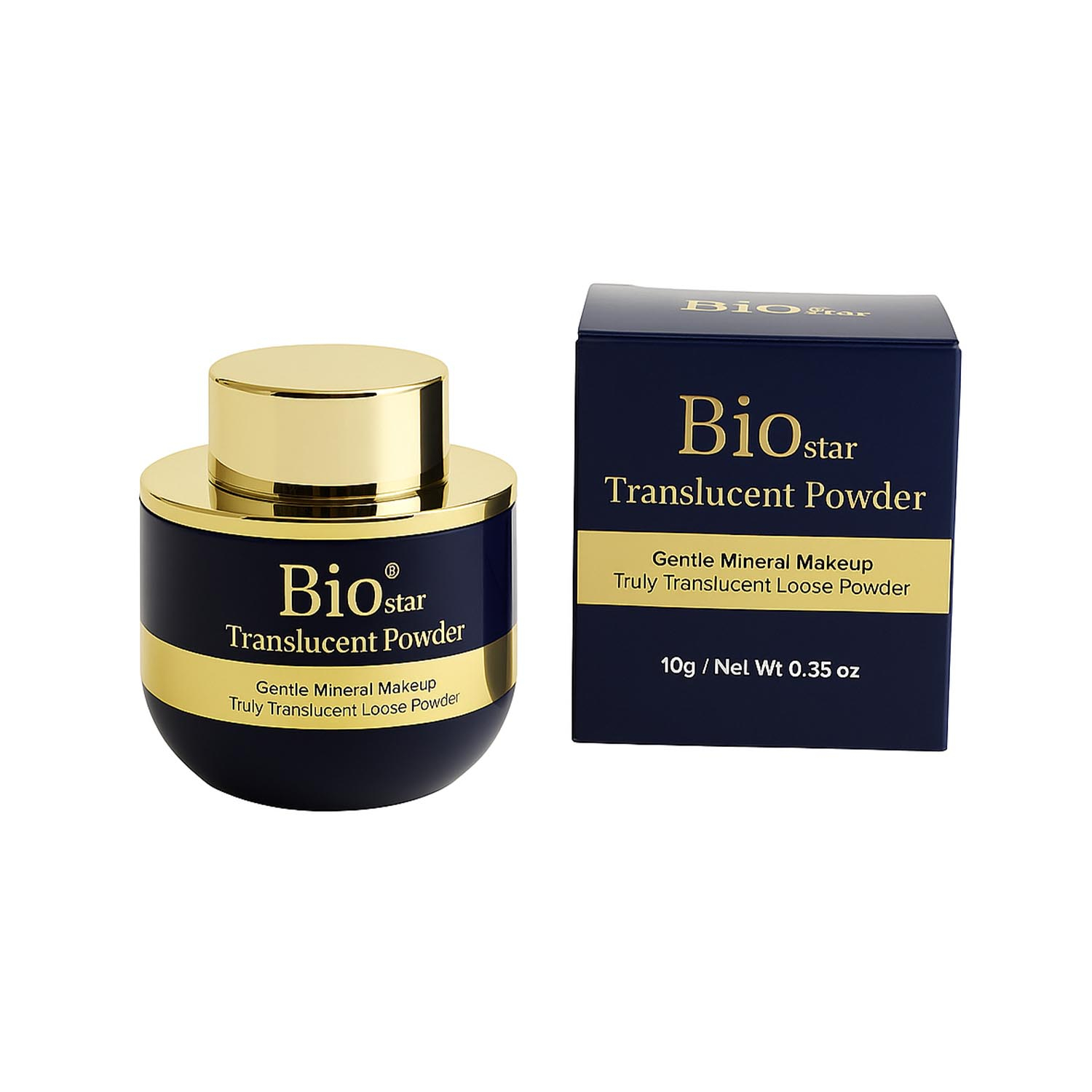 پودر تثبیت کننده آرایش صورت بیو استار مدل Translucent