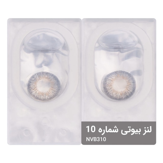 لنز چشم شماره 10 مدل NVB310 رنگ طوسی عسلی
