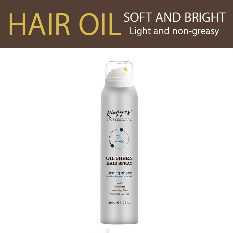 اسپری روغن مو کینگ یس مدل Professional حجم 200 میلی لیتر