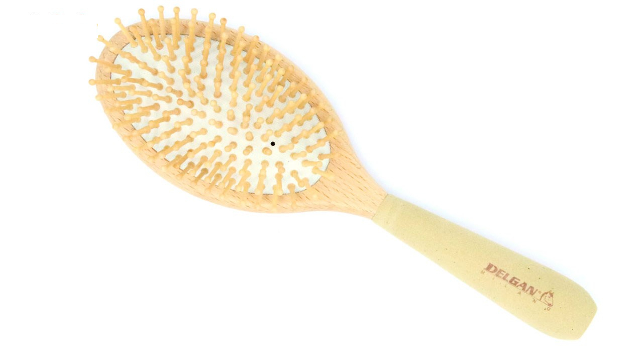 برس چوبی بالشتکی دلگان مدل W18-000001 بسته 2 عددی