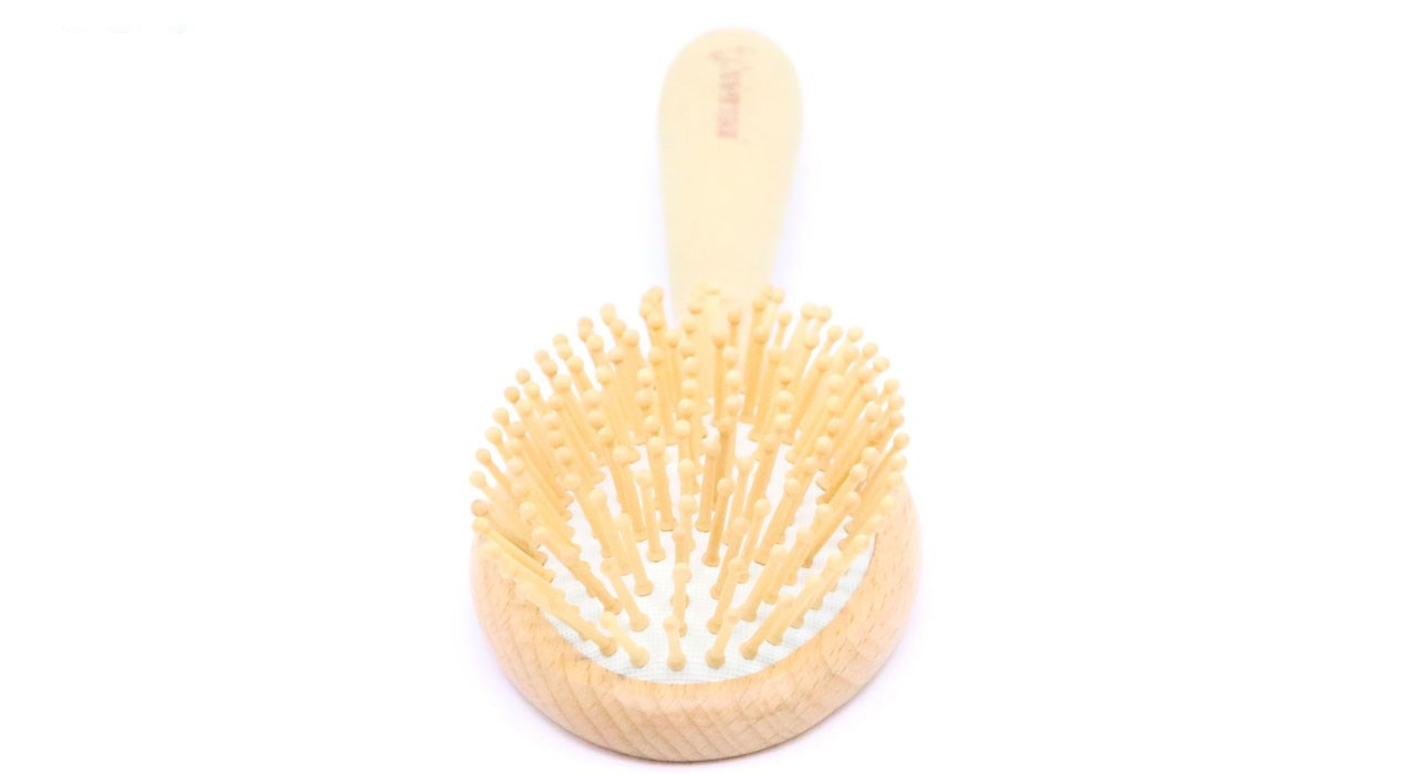 برس چوبی بالشتکی دلگان مدل W18-000001 بسته 2 عددی