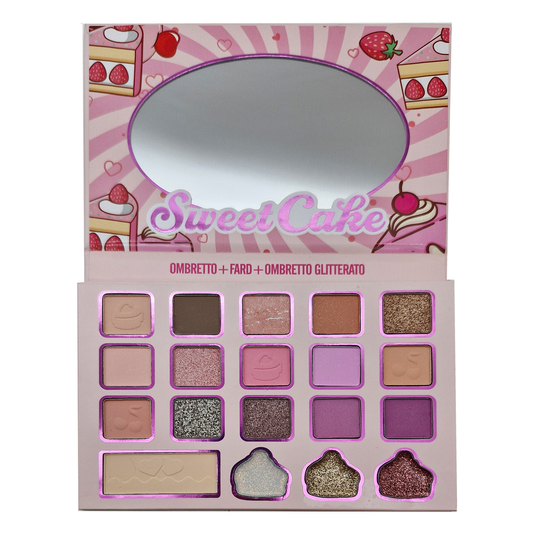 پالت آرایش صورت یوشاس مدل Sweet Cake