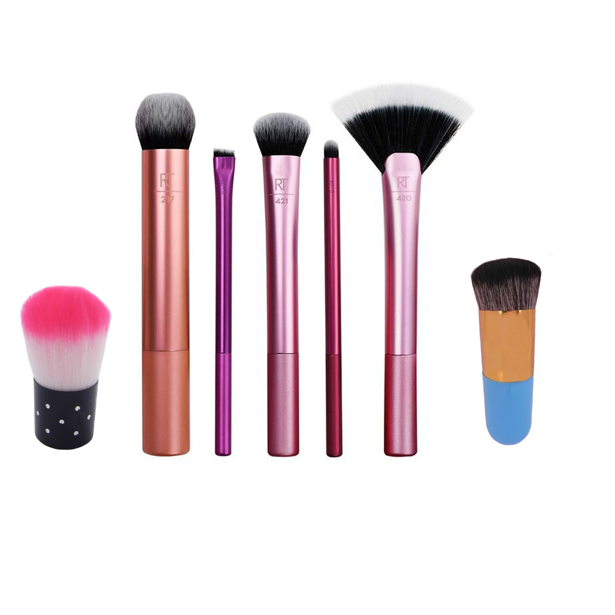 ست برس آرایشی کد 0011 بسته 7 عددی