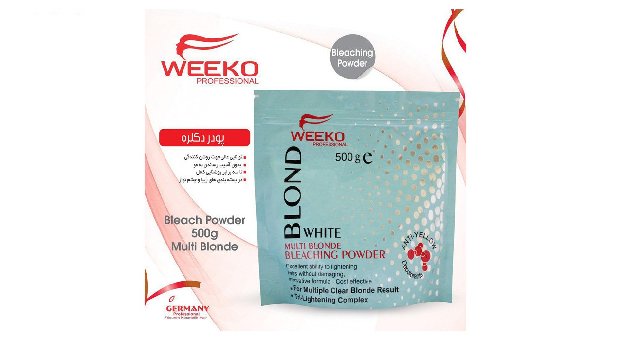 پودر دکلره ویکو مدل Blond White مقدار 500 گرم