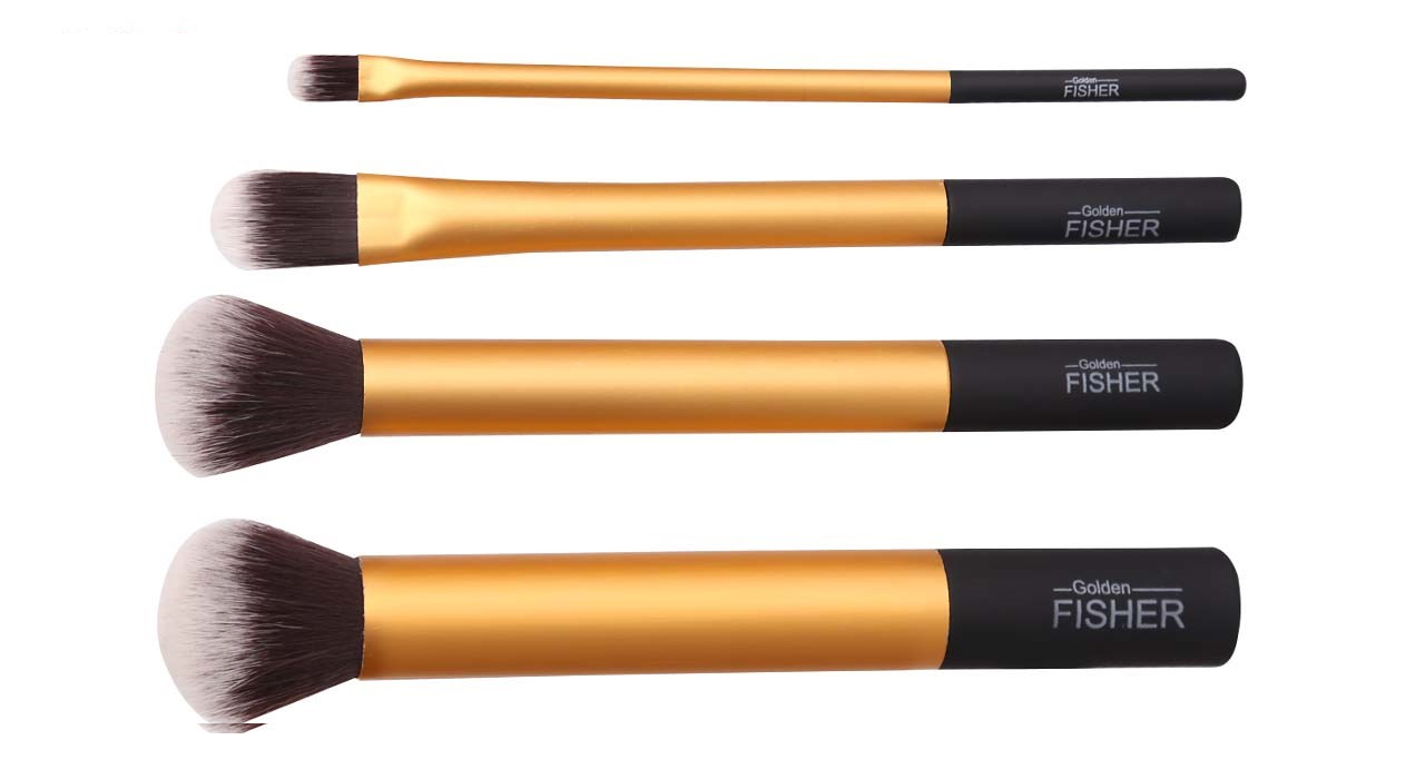 پک برس آرایشی گلدن فیشر مدل 20020 مجموعه 4 عددی