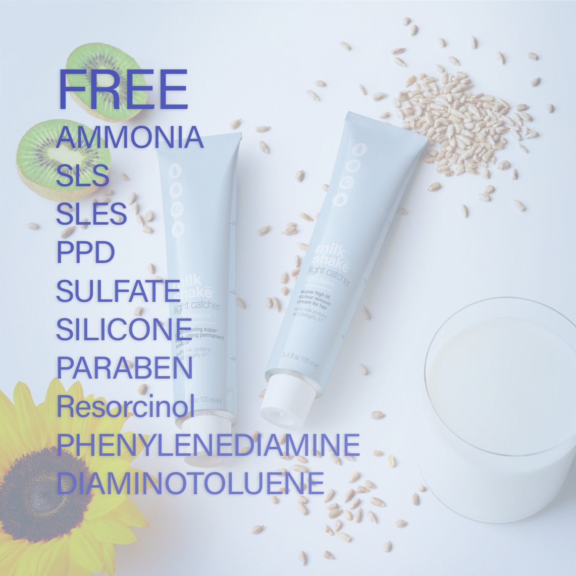 رنگ مو میلک شیک شماره 10.1 حجم 100 میلی لیتر رنگ بلوند پلاتینیوم روشن دودی