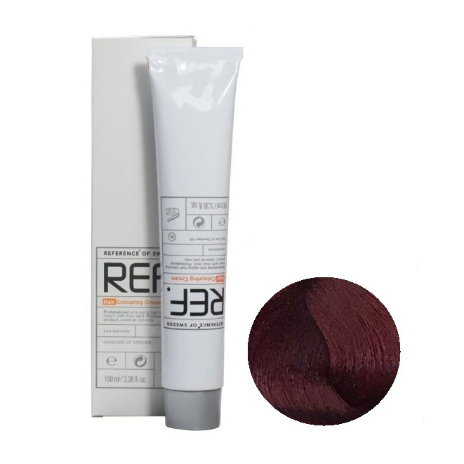 رنگ مو رف شماره 5.66 حجم 100 میلی لیتر رنگ قرمز قهوه ای قوی